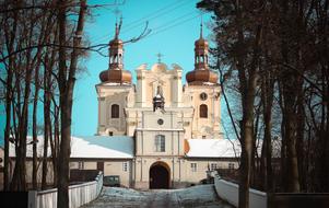 unusually beautiful Monastery Church