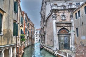 Italy Canal water