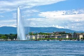 Geneva Switzerland river
