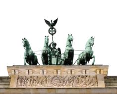 photo of the chariot at the Brandenburg Gate, Berlin