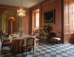 interior of the castle of Villandry, France