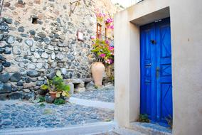 Island Santorini house