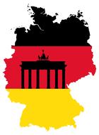 borders brandenburg gate drawing