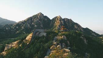 very beautiful Mountain Asia