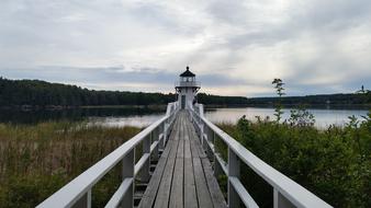 very beautiful Lighthouse Harbor