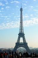 Eiffel Tower people