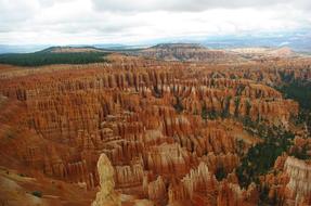 Bryce Canyon red stone