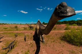 Dinosaur Gad statue