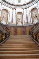 stairs in the Berlin Museum, bottom view