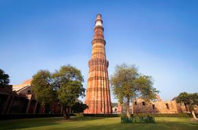 Minar Delhi Monument Fort