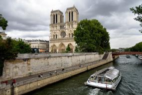 Notre Dame Seine River
