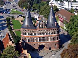 wonderful Lübeck Holstentor Germany