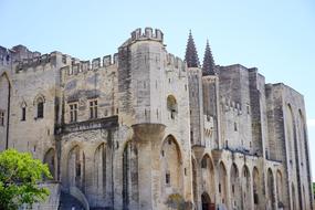 Corner Tower Of The Papal Palace