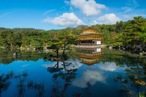 Golden Pavilion and lake