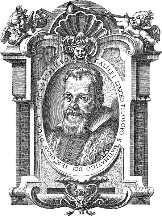 galileo portrait illustration