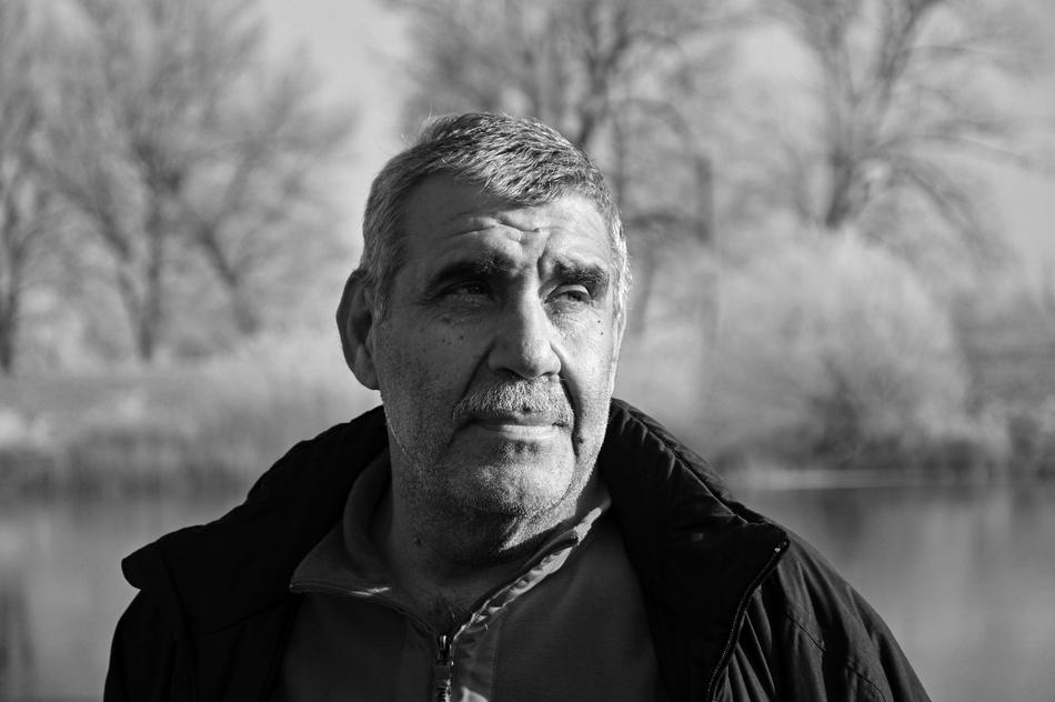 portrait of a considering man