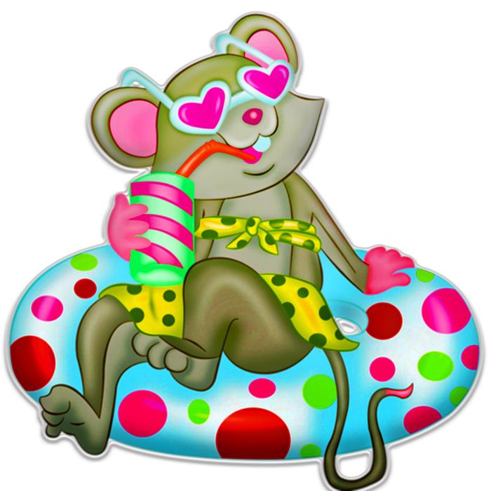 summer mouse drawing