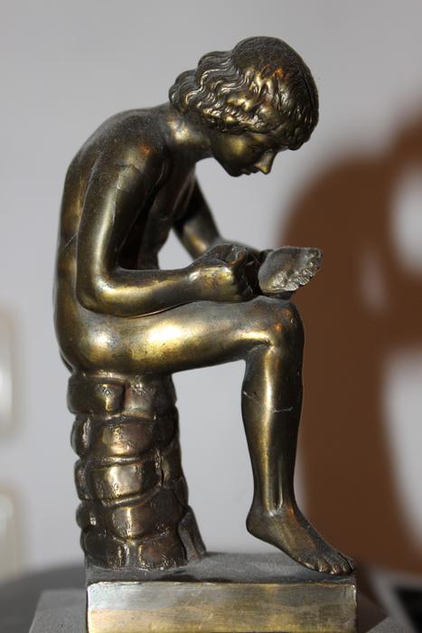 Bronze Figure, Boy with Thorn