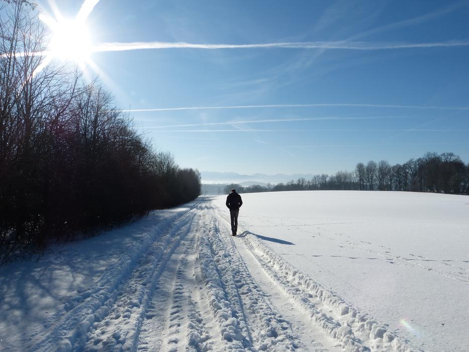 incredibly beautiful Snow Landscape