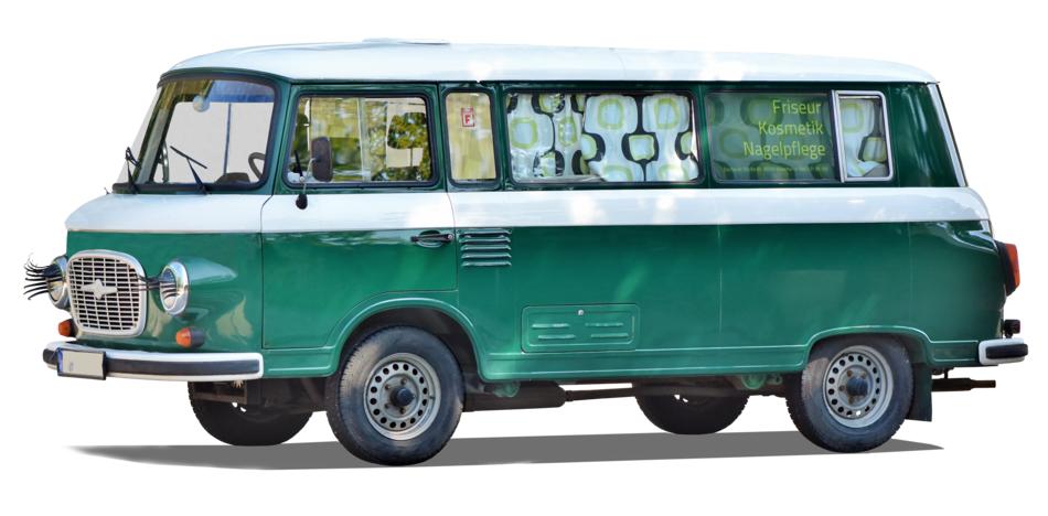 Barkas B1000 Ifa Bus as a 3d model