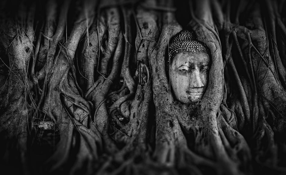 Buddhism as a mystery in the picture