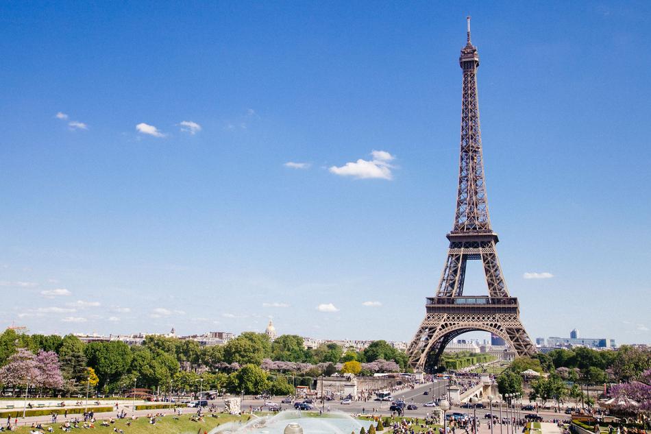beautiful Eiffel Tower Paris