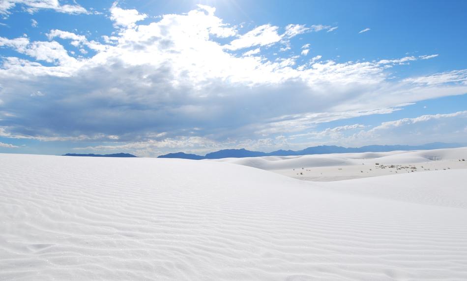 Scenic White Sand