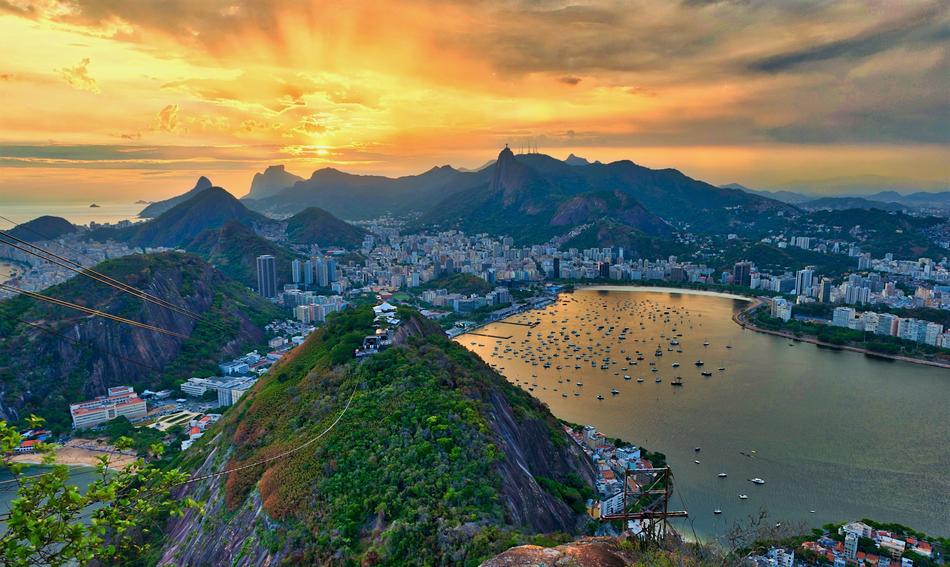 Brazilian summer in Rio de Janeiro