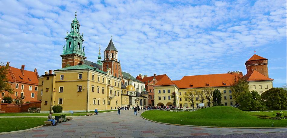 cityscape in Krakow