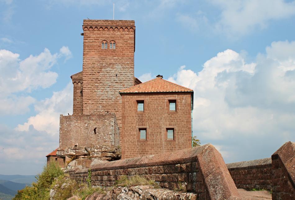historic Imperial Trifels Castle