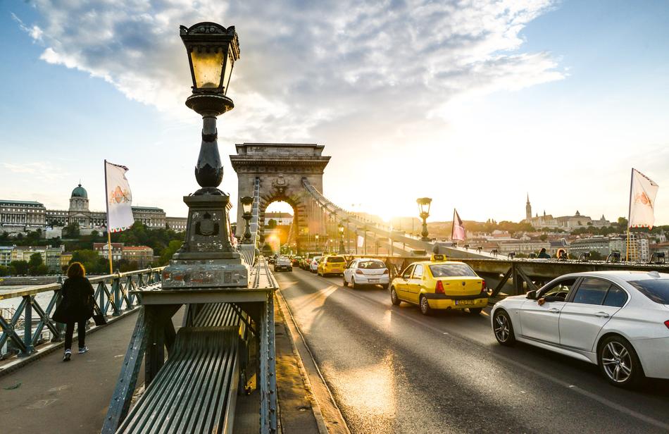 beautiful Chain Bridge