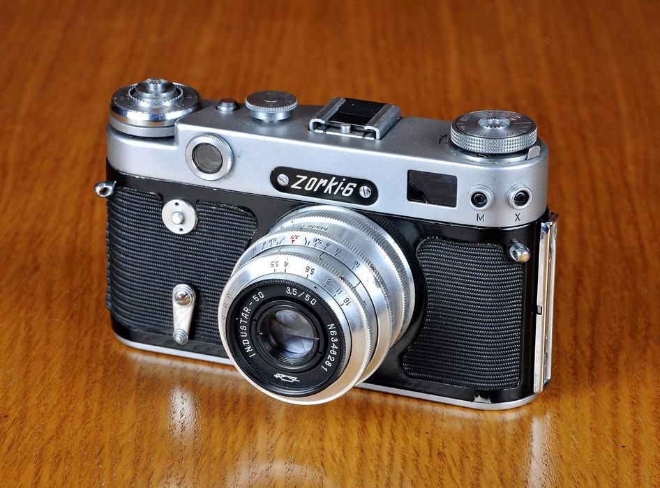 old camera Zorki-6