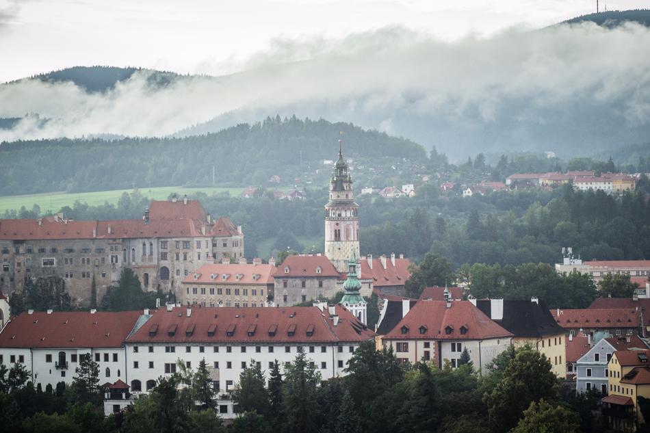 Czech Krumlov Cloudy
