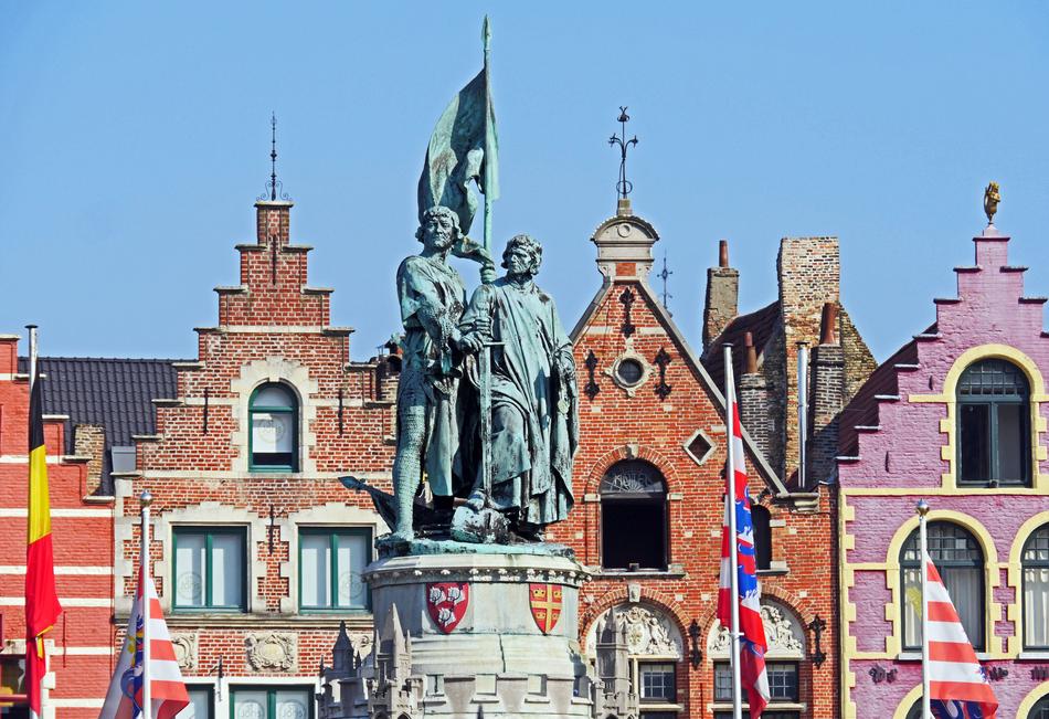 Statue of Pieter de Coninck & Jan Breidel, Bruges