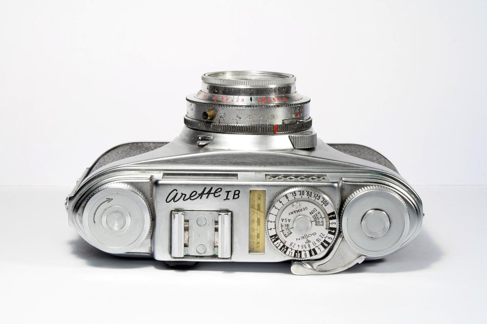 Old Camera silver