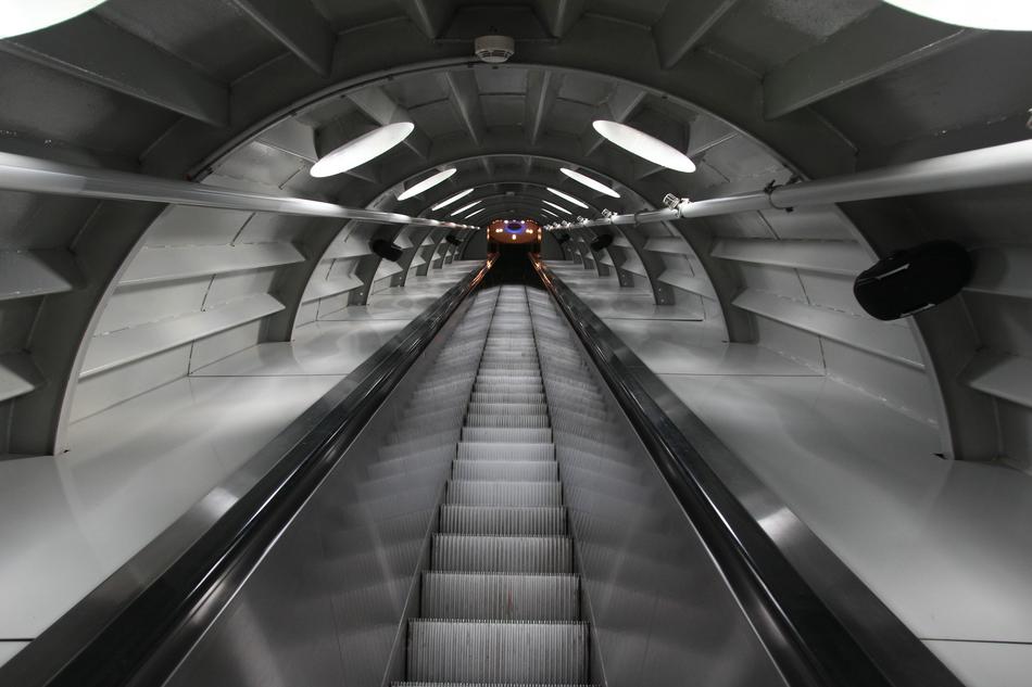 Escalator Brussels places of interest