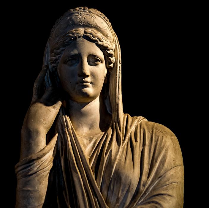 woman Figure Monument Sculpture