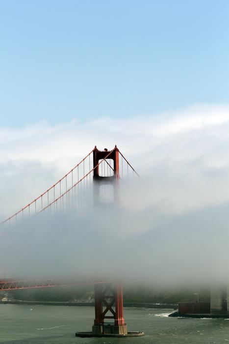 Bridge Golden Gate smoke