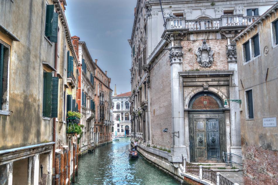 Italy Canal water