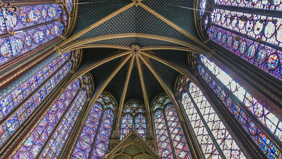 Stained Glass Architecture roof