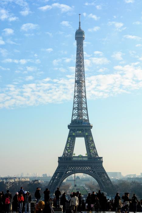 Eiffel Tower people