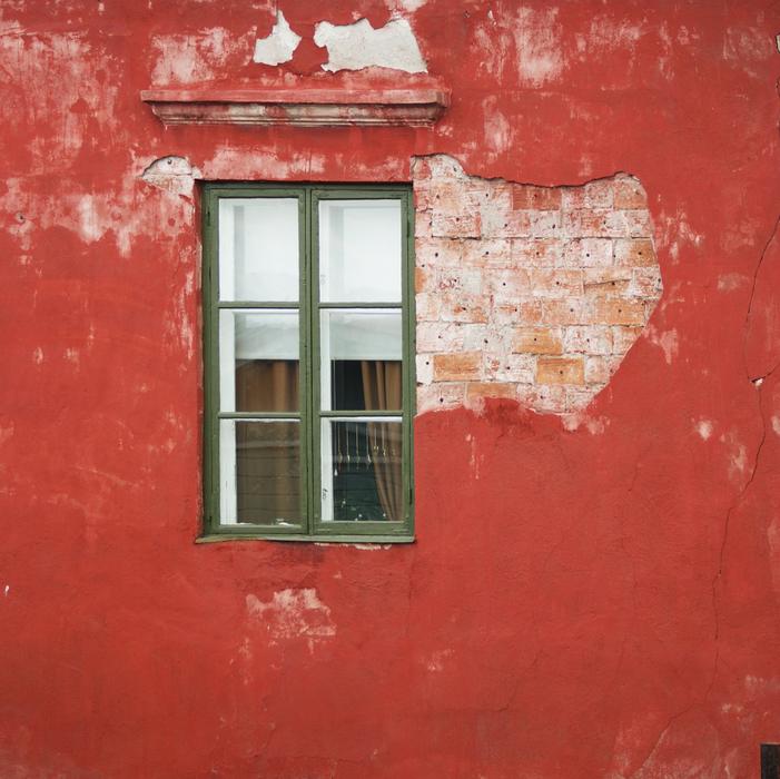 Window Red house