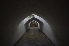 Ancient grey Tunnel