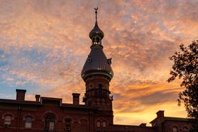 Minaret Sunset red