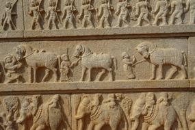 Hazara Rama Temple stone