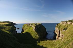 landscape of green Northern Ireland