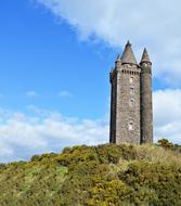 unusually beautiful Scrabo Tower