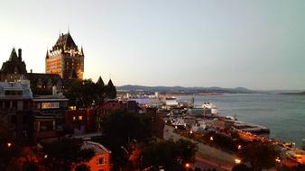 perfect Quebec Panorama Night