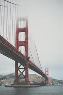 Bridge Monument fog