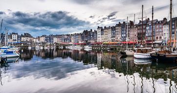 Honfleur Normandy river